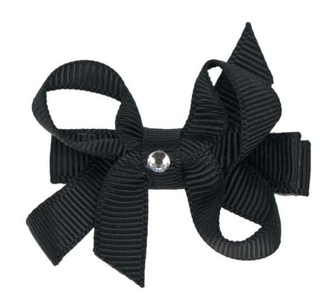 Picture of Bella's Bows Baby Bow Black