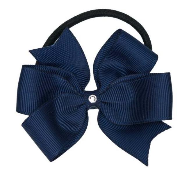 Picture of Bella's Bows Nina Bow Elastic Navy