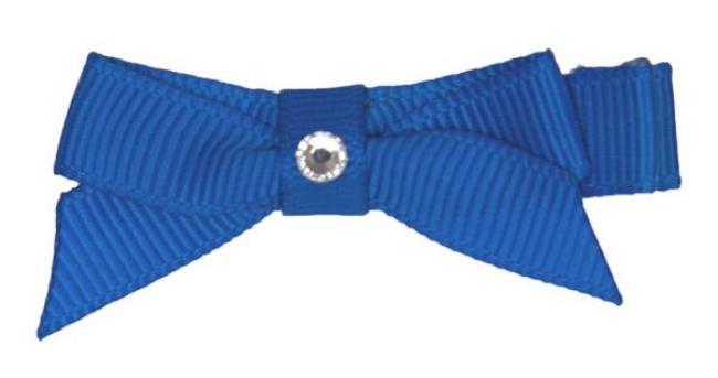 Picture of Bella's Bows Dot Bow - Bright Blue