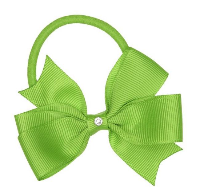 Picture of Bella's Bows Nina Bow Elastic - Apple Green