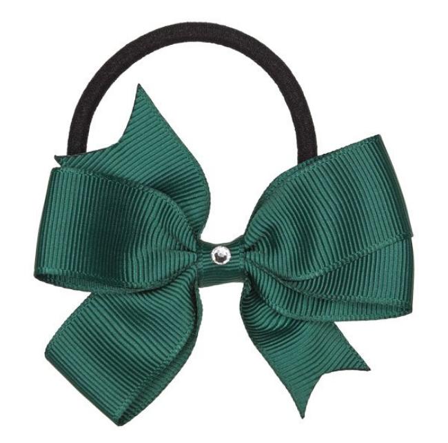 Picture of Bella's Bows Nina Bow Elastic - Dark Green