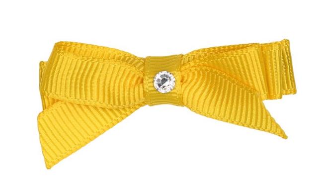 Picture of Bella's Bows Dot Bow Dark Yellow