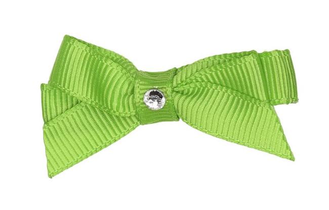 Picture of Bella's Bows Dot Bow - Apple Green