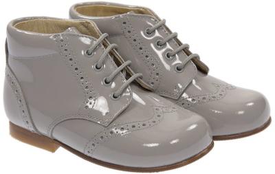 Picture of Panache Traditional Lace Up Toddler Boot - Ice Grey