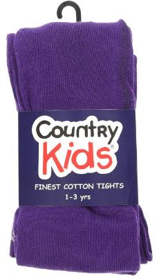 Picture of Country Kids Luxury Pima Cotton Tights - Purple