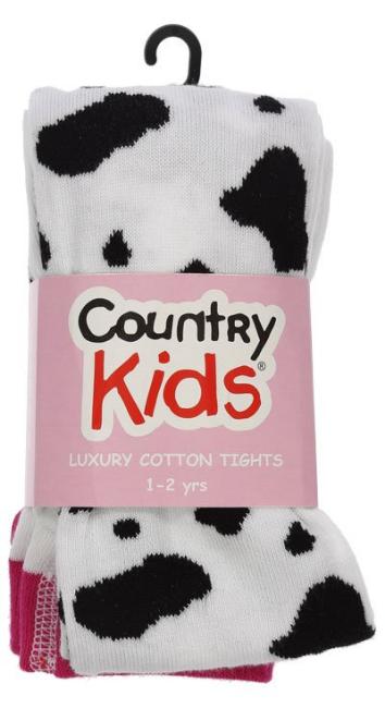 Picture of Country Kids Luxury Pima Cotton Tights - Cow