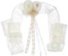 Picture of Dollcake Centre Stage Rose & Lace Sash - Cream