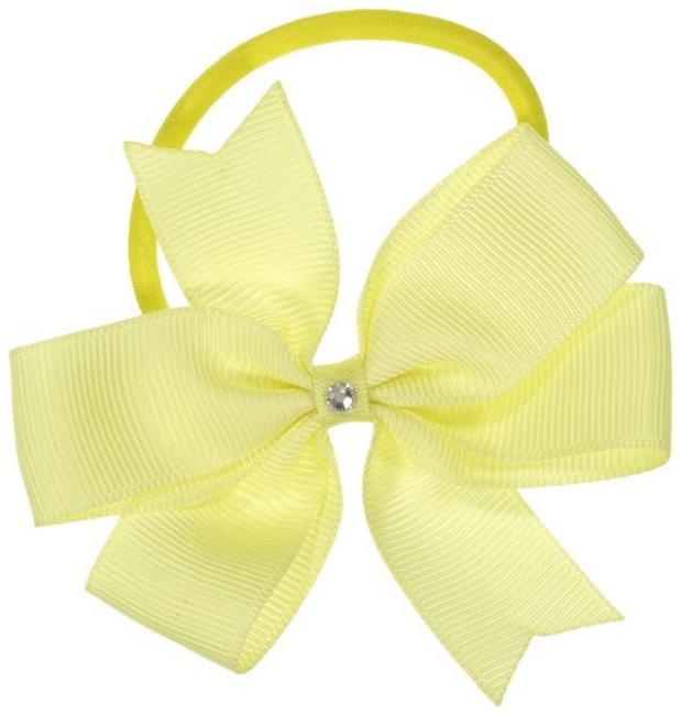 Picture of Bella's Bows Nina Bow Elastic Pale Yellow