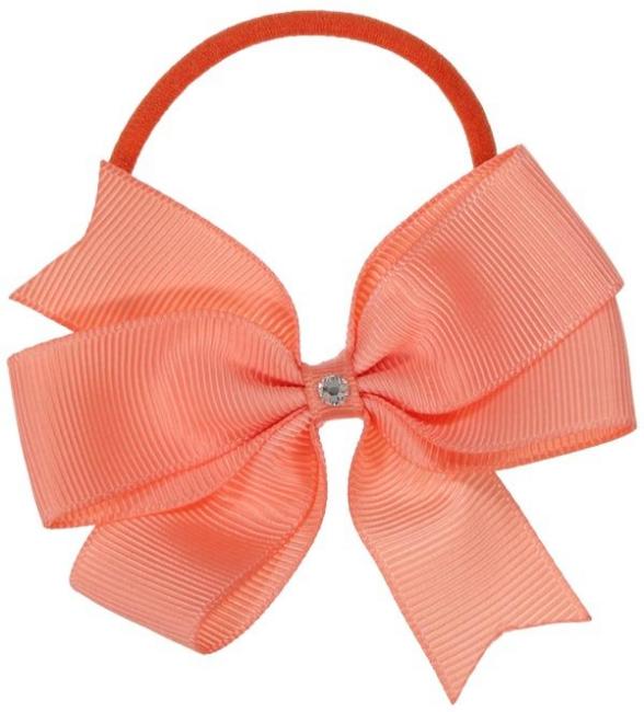 Picture of Bella's Bows Nina Bow Elastic Coral