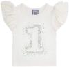 Picture of Angel's Face Birthday Ruffle Top '1' - Cream