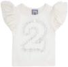 Picture of Angel's Face Birthday Ruffle Top '2' - Cream
