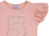 Picture of Angel's Face Birthday Ruffle Top '5' - Rose Pink