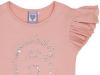 Picture of Angel's Face Birthday Ruffle Top '6' - Rose Pink
