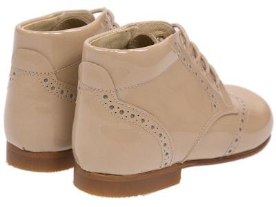Picture of Panache Traditional Lace Up Toddler Boot - Arena Beige