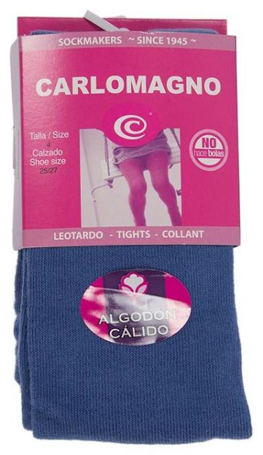 Picture of  Carlomagno Socks Cotton Tights - Francia Blue