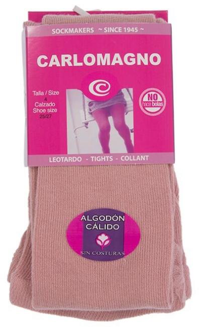 Picture of Carlomagno Socks Cotton Tights - Rose Petal