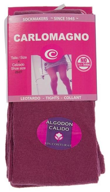 Picture of  Carlomagno Socks Cotton Tights - Raspberry