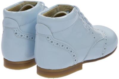 Picture of Panache Traditional Lace Up Toddler Boot - Celeste Blue
