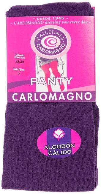Picture of Carlomagno Socks Cotton Tights - Purple
