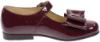 Picture of Panache Girls Bow Shoe - Burgundy
