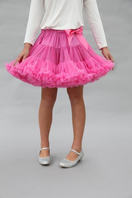 Picture of Angel's Face Tutu Pettiskirt - Bright Pink Soda