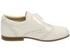 Picture of Panache Gull Wing Buckle Shoe - Cream Patent