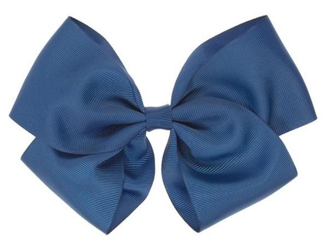 Picture of Bella's Bows 6" Boo Bow - Light Navy