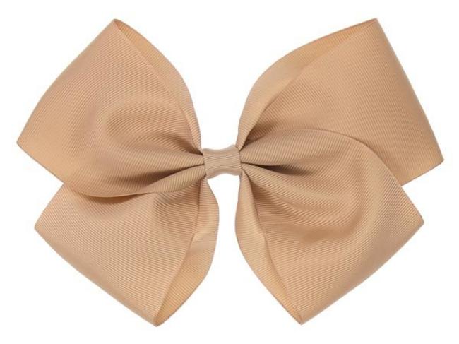 Picture of Bella's Bows 6" Boo Bow - Biscuit