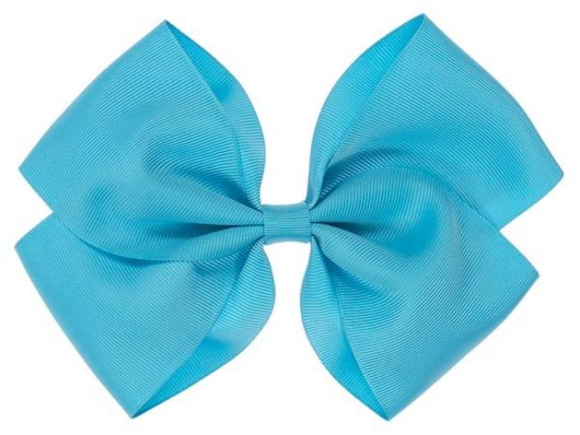Picture of Bella's Bows 6" Boo Bow Turquoise Blue