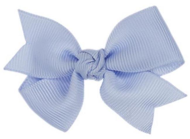 Picture of Bella's Bows 2.5" Baby Knot Bow - Ice Blue