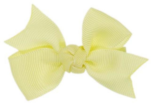 Picture of Bella's Bows 2.5" Baby Knot Bow - Yellow
