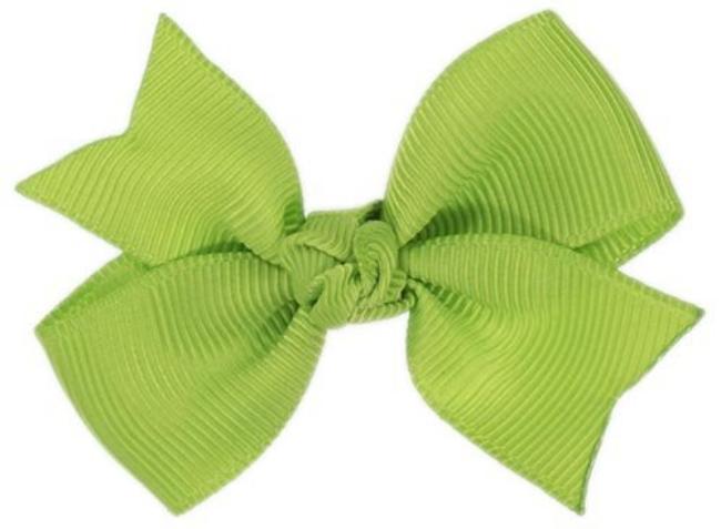 Picture of Bella's Bows 2.5" Baby Knot Bow - Apple Green