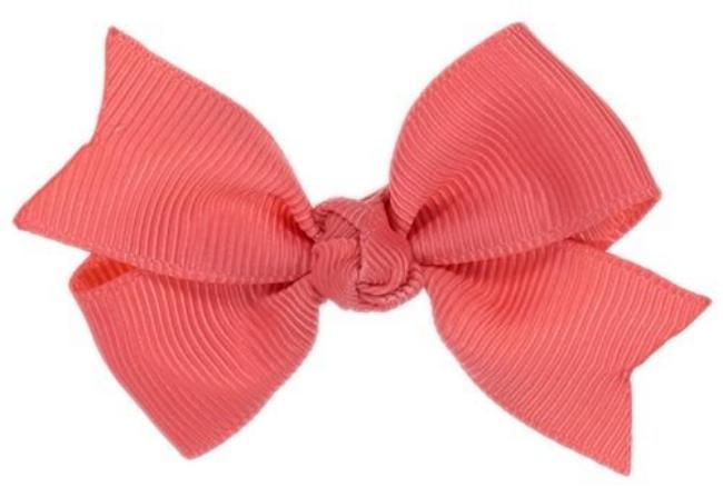 Picture of Bella's Bows 2.5" Baby Knot Bow - Dark Coral
