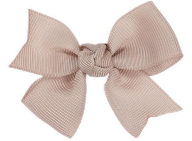 Picture of Bella's Bows 2.5" Baby Knot Bow - Make Up Beige