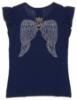 Picture of Angel's Face Royal Wings Top - Navy Blue