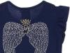 Picture of Angel's Face Royal Wings Top - Navy Blue