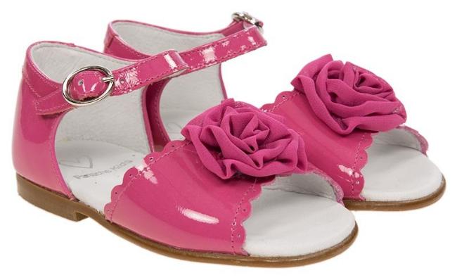 Picture of Panache Lily Rose Toddler Girls Sandal - Fuchsia Pink