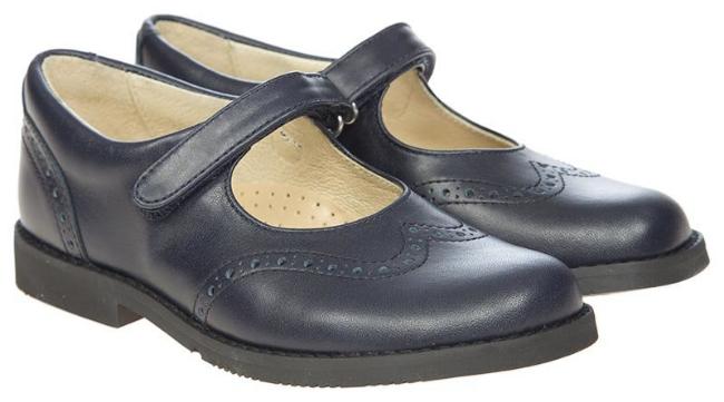 Picture of Panache Maxine Mary Jane - Navy Leather