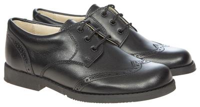 Picture of Panache Thomas Lace Up Shoe - Black Leather
