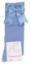 Picture of Carlomagno Socks Double Satin Bow Knee High - Azul Blue