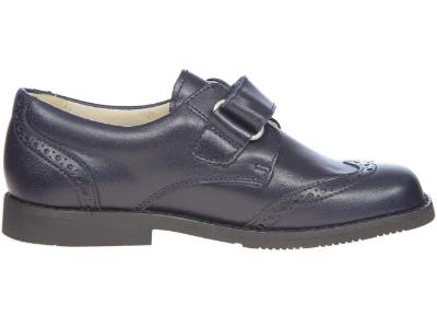 Picture of Panache Aiden Shoe - Navy Leather