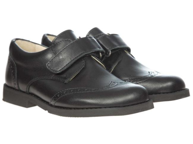 Picture of Panache Aiden Shoe - Black Leather