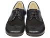 Picture of Panache Boys Will Lace Up Shoe - Black