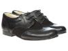 Picture of Panache Boys Will Lace Up Shoe - Black