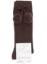 Picture of Carlomagno Socks Big Pom Pom Knee Sock - Brown