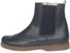 Picture of Panache James Brogue Chelsea Boot Navy Leather