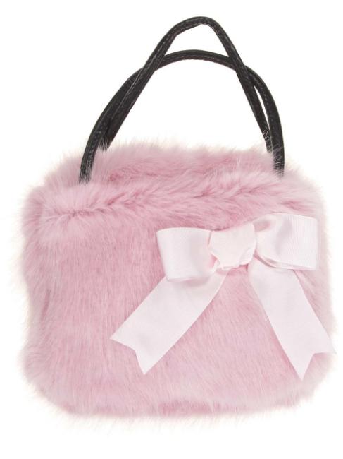 Picture of Piccola Speranza Faux Fur Bag - Pink