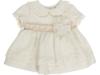 Picture of Loan Bor Toddler Dress Panties & Bonnet Set - Cream Sparkle