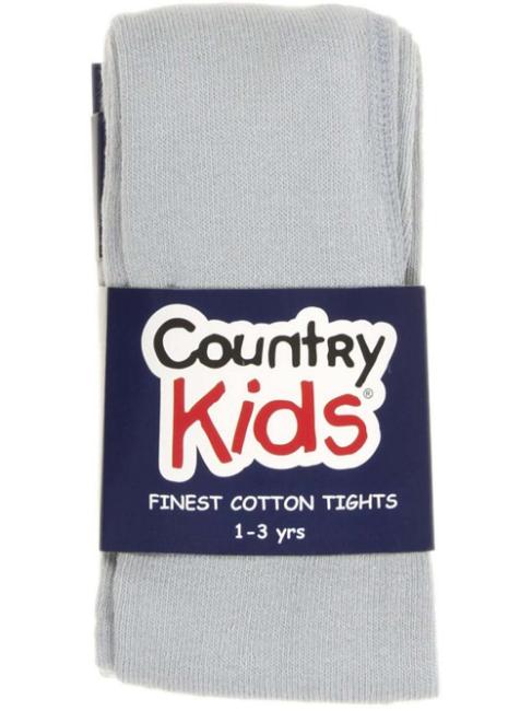 Picture of Country Kids Luxury Pima Cotton Tights - Light Grey