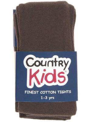 Picture of Country Kids Luxury Pima Cotton Tights - Warm Brown